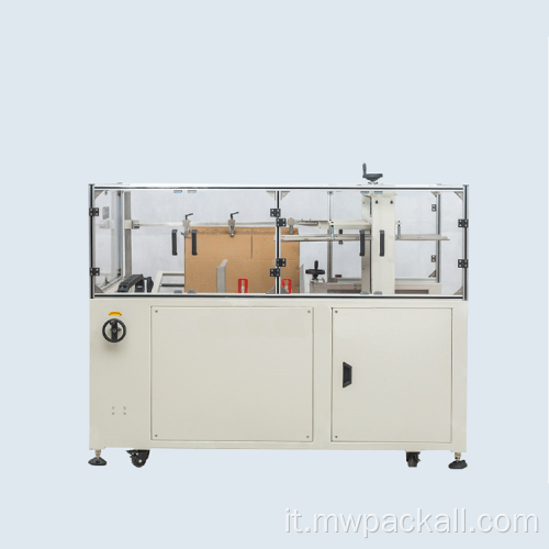 Cibo Case di imballaggio automatico completo Cartone Erector Machine